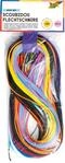 folia Scoubidou Flechtschn&uuml;re, basic mix, 100 cm, 100 St&uuml;ck