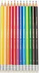 STAEDTLER Noris&reg; Radierbare Buntstifte, 12 St&uuml;ck