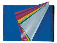 Folia Transparentpapier in Einzelfarben, 42 g/m², 70 x 100 cm, 25 Bogen, Farbe: