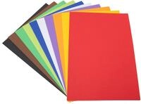 folia Tonpapier, 130 g/m&sup2;, DIN A4, 100 Blatt, 10 Farben