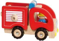 goki Holzfahrzeug &bdquo;Feuerwehrauto&ldquo;