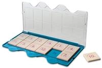 miniL&Uuml;K Kontrollger&auml;t, mit 12 Fragepl&auml;ttchen, Farbe: blau