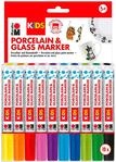 Marabu Kids Porzellan- und Glas-Malstifte, Setgr&ouml;&szlig;e: 10 St&uuml;ck