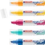 edding 5000 Acrylmarker, breit, 5er-Set, Farbe: Abstrakt