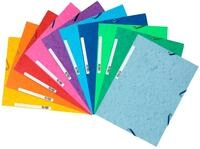 Exacompta Gummizugmappen mit Klappen, DIN A4, bunt, 10 St&uuml;ck