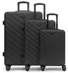 Redolz Essentials 07 3-SET 4 Rollen Kofferset 3-teilig grau RD12356-2-01