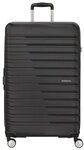 American Tourister Flashline 4 Rollen Trolley 78 cm mit Dehnfalte schwarz TAS010795
