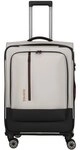 Travelite Crosslite 5.0 4 Rollen Trolley M 66 cm mit Dehnfalte weiss TAS014224