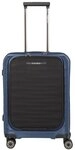 Travelite Mooby 4 Rollen Kabinentrolley 55 cm Laptopfach blau TAS014154