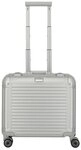 Travelite Next 4 Rollen Businesstrolley 43 cm silberfarben TAS035566