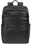 DuDu Sydney Daypack Leder 42 cm Laptopfach schwarz TAS041013