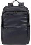 DuDu Sydney Daypack Leder 42 cm Laptopfach blau TAS040800