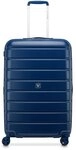 Roncato Relife 4 Rollen Trolley 73 cm mit Dehnfalte blau TAS016741