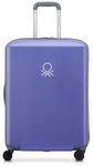 Delsey Paris Delsey Paris x United Colors of Benetton 4 Rollen Trolley M 66 cm lila