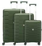 Roncato Skyline 2.0 Neon 4 Rollen Kofferset 3-teilig gr&uuml;n TAS052577