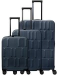Travelite Panello 4 Rollen Kofferset 3-teilig blau TAS065984