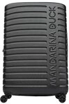 Mandarina Duck Flyduck 4 Rollen Trolley 75 cm mit Dehnfalte schwarz TAS042476