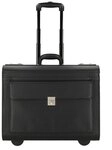 Dermata 2 Rollen Pilotentrolley 40 cm schwarz TAS016796
