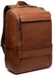 The Chesterfield Brand Rich Business-Rucksack Leder 45 cm Laptopfach braun C58-015731