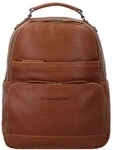 The Chesterfield Brand Austin Business-Rucksack Leder 39 cm Laptopfach braun