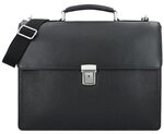Leonhard Heyden Berlin Aktentasche Leder 40 cm Laptopfach schwarz LHD-907342-8