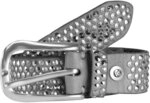 b.belt G&uuml;rtel Leder 80 cm grau BB0225L03-80-710