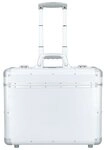 Alumaxx 2-Rollen Pilotenkoffer 47 cm Laptopfach silberfarben 45162