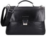 bugatti Romano Aktentasche Leder 40 cm Laptopfach schwarz 49399101