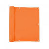 Balkonbespannung | wasserdicht / Polyester, 600x90 cm, orange | JAROLIFT Balkon