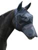 Kerbl Fliegenmaske für Pferde und Ponys mit Nüstern- und Ohrenschutz, Vollblut