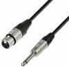 Adam Hall Cables K4 MFP 0500 Mikrofonkabel REAN XLR female auf 6,3 mm Klin