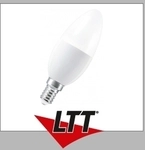 LEDVANCE Wifi SMART+ LED Lampe Kerze dimmbar (ex 40W) 5W / 2700K Warmweiß E14