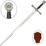 Excalibur Filmschwert mit und Wandhalterung