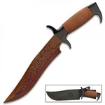 Hellfyre Highlander Bowiemesser mit Scheide