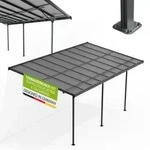 Terrassen&uuml;berdachung Borneo - Dunkelgrau