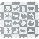 Puzzlematte f&uuml;r Babys und Kinder - Wei&szlig;