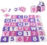 Puzzlematte f&uuml;r Babys und Kinder - Rosa