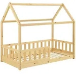 Kinderbett Marli 80 x 160 cm - Natur