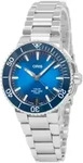 Oris 01 400 7769 4135-07 8 22 09PEB Aquis Blue Dial Watch