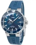 Oris 01 743 7733 4155-07 4 24 69EB Aquis Blue Dial Auto