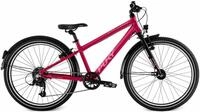 PUKY CYKE 24-8 ACTIVE - 24 Zoll 8K Diamant - berry/black