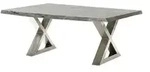 Couchtisch Alabria &brvbar; grau &brvbar; Ma&szlig;e (cm): B: 70 H: 45