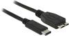 Delock 83676, Delock Kabel SuperSpeed USB 10 Gbps Typ-C St. > Typ Micro-B St. 0,5 m