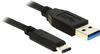 Delock 83869, Delock 83869 - SuperSpeed USB 10 Gbps (USB 3.2 Gen 2) Kabel Typ-A zu