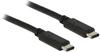 Delock 83672, Delock USB 2.0 Kabel Type-C zu Type-C 0,5 m 3 A