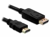 Delock 82441, Delock Kabel DisplayPort 1.1 Stecker > High Speed HDMI-A Stecker Passiv