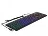 Delock 12625, Delock USB Tastatur kabelgebunden 1,5 m schwarz mit RGB Beleuchtung