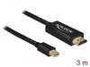 Delock 83700, Delock 83700 - Passives mini DisplayPort 1.1 zu HDMI Kabel 3 m