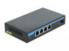 Delock 87765, Delock 87765 - Gigabit Ethernet Switch 4 Port PoE + 1 SFP