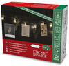 KONSTSMIDE LED Clip Lichterkette - 12 Wäscheklammern - warmweiße LED - L:...